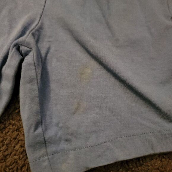 Falls Creek Unisex Kids Blue Slash PocketsāElastic Waist Drawstring Pull On Shor - Picture 5 of 6